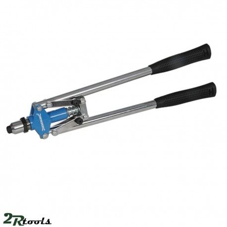 Remachadora de brazo largo