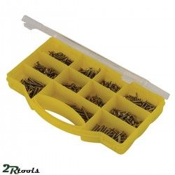 Juego de tornillos autorroscables de acero inoxidable A2