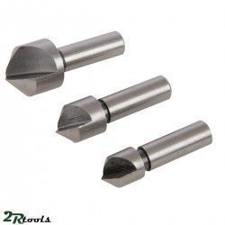 Brocas avellanadoras HSS, 3 pzas