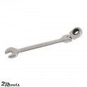 Llave combinada con carraca articulada, 10mm