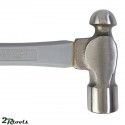 martillo de bola con mango engomado de fibra de vidrio, 907g