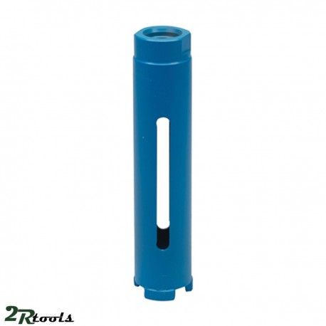 Corona perforadora diamantada de 38 x 150 mm