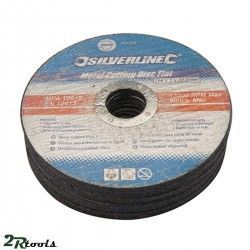 Discos planos para corte de metal , 10 piezas (pequeño)