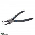 Alicate curvado circlip o para anillos de retención interior, 230mm