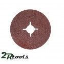 Discos de lija de fibra 115x22.23mm , grano 60
