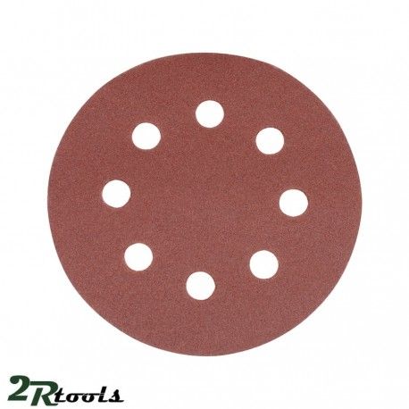 Discos de lija perforados autoadherentes 115 mm, grano 120