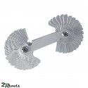 Galgas para roscas combinada 0,25 - 6 mm